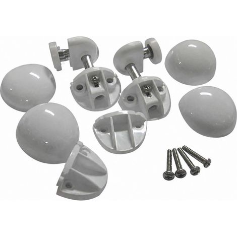 Kit cuscinetto superiore per muro KING 2P Novellini, cromo.