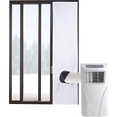 Climatiseur mobile-joint fenetre climatiseur-Bande d'étanchéité 1 pièce - 2 mètres de long, convient aux portes coulissantes, type à cordon (1/5)