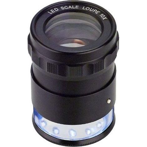Limit Lente da lavoro LED ingrandimento 10x con illuminazione