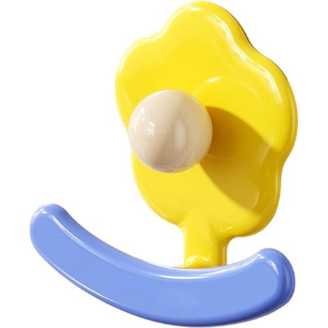 Selbstklebende Haken für Kleiderständer, Wandhaken, Handtuchhaken, Dekohaken, Schlüsselanhängerhaken, Huthaken, Haushaltswaren, Wohnaccessoires – Gelb (1/4)