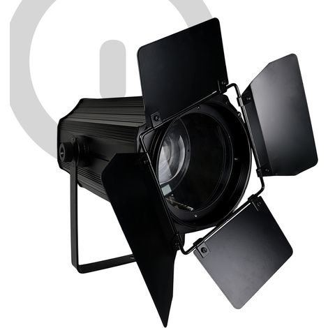 Faro PC LED COB 200W DMX con ZOOM elettronico per TV e Teatro WISDOM (1/4)
