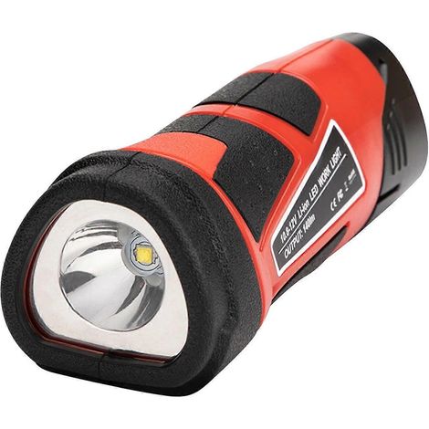 Lampe torche d'urgence 3W pour batterie Li-ion Milwaukee 10,8V/12V - Lampe de pêche et de camping ultra-lumineuse (1/5)