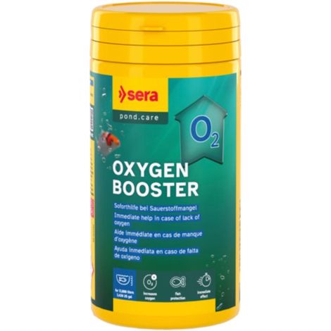 Sera Pond Oxygen Booster - Aide immédiate en cas de carence en oxygène dans les aquariums - 250 ml (260 g)