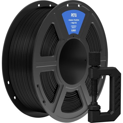 Filamento Elegoo PETG nero 1 kg (1/3)