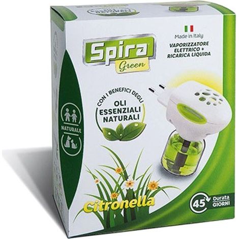 Electroventilador Enchufe de Carga Liqui. Espiral Verde