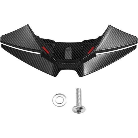Geeignet für Motorrad-Frontflügel, untere Spoiler, aerodynamische Flügel, Verkleidungen und Winglets anwendbar auf MT-07 MT07 2025+ Carbonfaser-Modelle.
