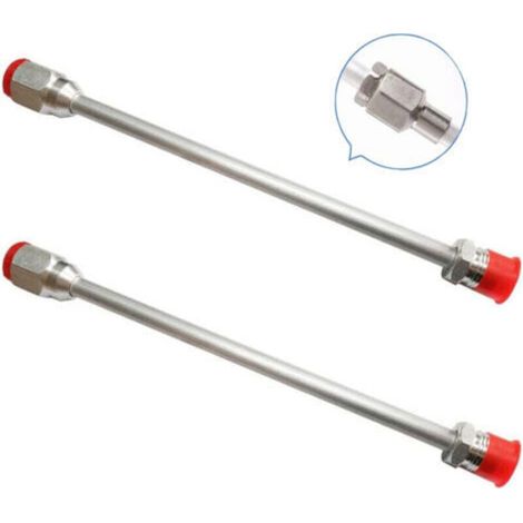 Airless Peinture Pistolet Tige De Rallonge pour Titan/Wagner/Graco Pulvérisateur Airless Buse Pistolet Peinture 2 Pcs x 30 CM