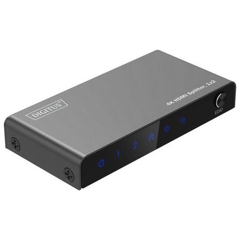 digitus DS-55336 repartidor HDMI negro UHD 4K