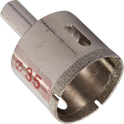 Dapetz® Diamond Hole Saw 35mm – Diamond Drill Bit, Brazed Core Cutter for Cutting Tile, Porcelain, Glass, Marble, Ceramic, Granite, and Stone (1/5)