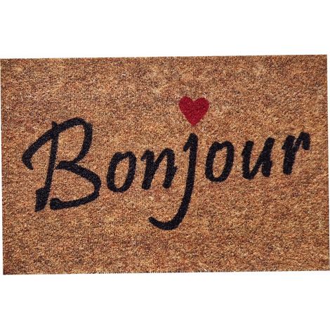 Tapis décoratif BONJOUR HDI