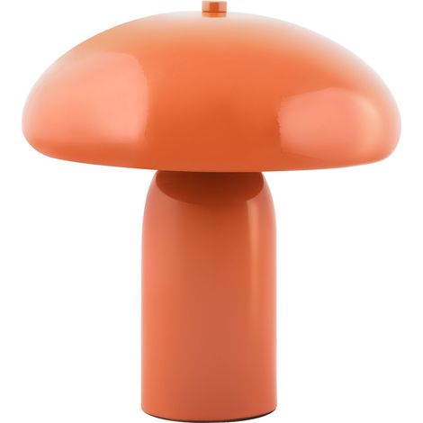 Table Lamp Orange Iron Metal Base 22 cm Single Light Modern Design Home Accessories Living Room SANYA
