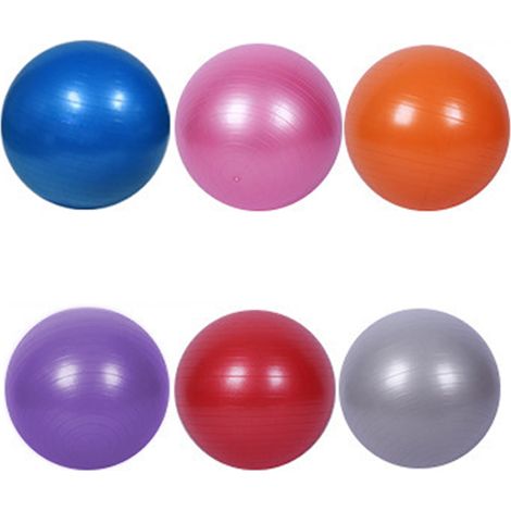 Lot de 6 ballons d'exercice Pilates, mini ballons de yoga, ballons de fitness, ballons d'équilibre, améliorent la stabilité (1/5)