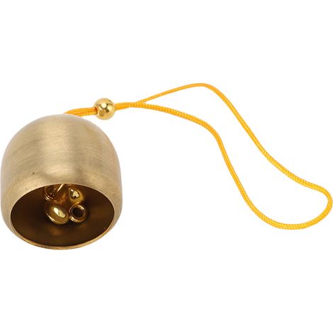 Clochette suspendue en laiton, son clair et net, décoration de sac polyvalente pour étudiants et amateurs de plein air. Cadeau idéal (1/5)