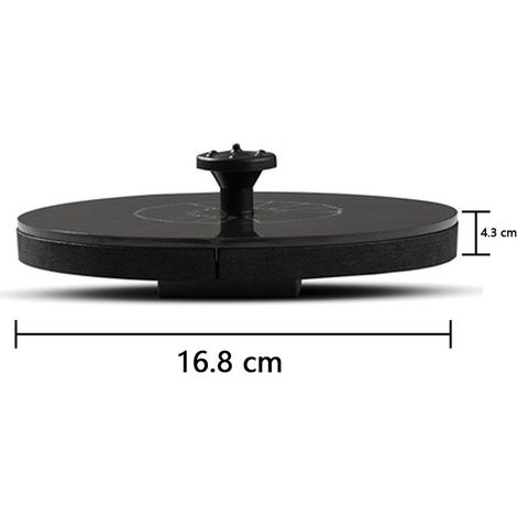 Pompe solaire pour fontaine à oiseaux, amélioration de fontaine solaire avec 4