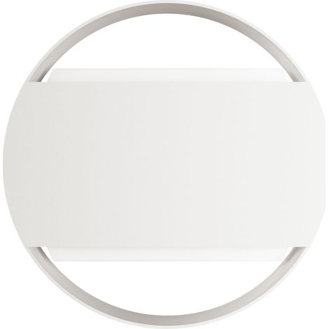Clos Wall Dual 16W Applique LED da Esterno 120 gradi CCT Switch 3000K/4000K/5000K IP65 IK08 Bianco Opaco - Beneito & Faure
