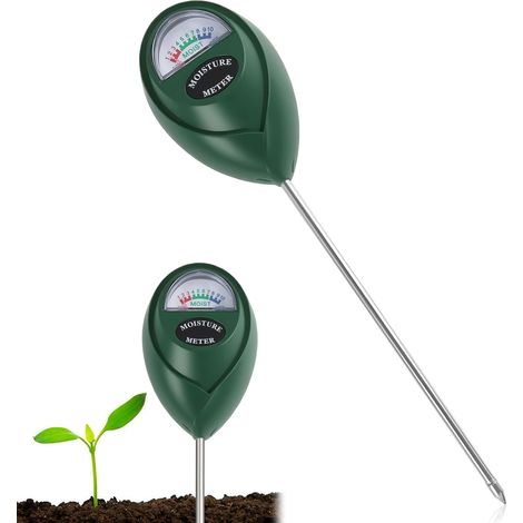 testeur humidité Plante Humidimètre pour Plantes et Jardin, Mesure Instantanée de l’Humidité du Sol pour Pots de Fleurs, Facile à Lire, Aucune Pile Nécessaire, Préserve Les Racines (1/5)