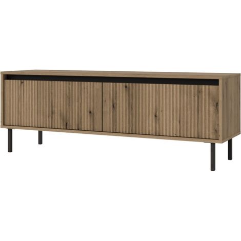 Meuble TV Osaka chêne - 140 x 50 x 40 cm