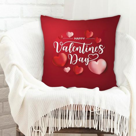 Housse de coussin décorative salon déhoussable pour anniversaire, naissance de bébé, la Saint-Valentin (1/5)