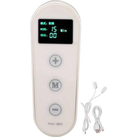 Appareil Facial Microcourant Portable - Stimulateur de Circulation Sanguine Mini Masque Beauté Pulse (1/5)
