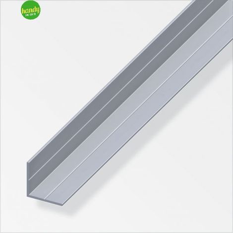 Profilo angolare  Alfer Aluminium alluminio argento lato 40mm lungh. 1m (1/2)