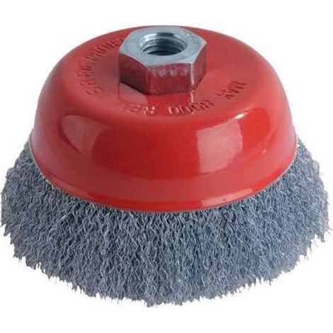 Spazzola Tazza 75 Ma14 Zincata Excel 09301