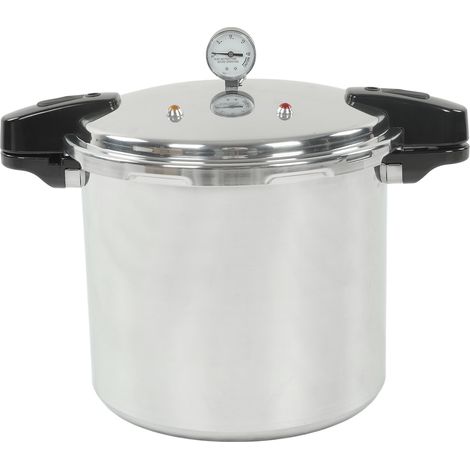 Autocuiseur en alliage d'aluminium 23L, autocuiseur avec jauge, autocuiseur multifonctionnel pour maison, Restaurant, hôtel, cantine (1/5)
