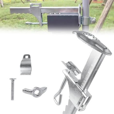 Sonnenschirmhalterung für Balkon: längliche Sonnenschirmklemme, Halterung für Balkontische und Geländer, stabile Schirmhalterung aus Eisen, Klemmbereich 0–20 cm (1/5)