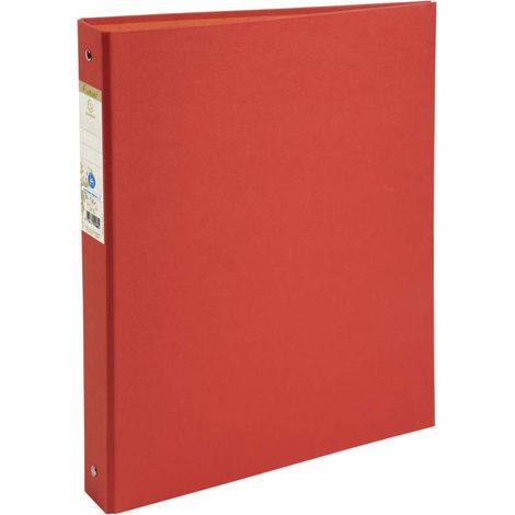 Exacompta Forever Ringbuch A4 - 4 Runde Ringe Ø 30 Mm - 4 Cm Rücken - Karton Beschichtet Mit 100% Recyclingpapier - Rot