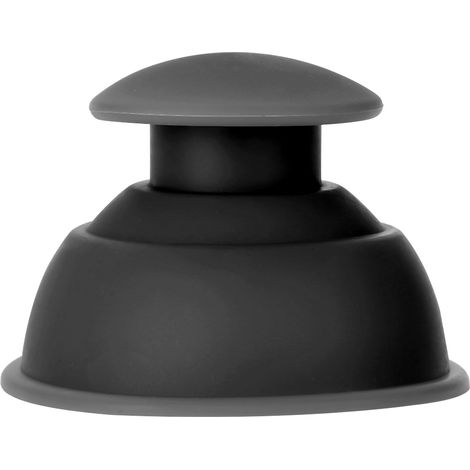 Ventouse Anti-Cellulite en Silicone pour Massage et Absorption d'Humidité (Noir) (1/5)