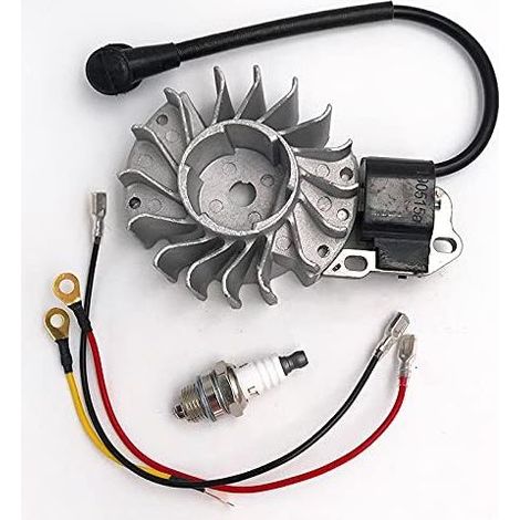 Kit de bougie d'allumage de roue d'inertie pour pièces de tronçonneuse Stihl 021 023 025 MS210 MS230 MS250 MS 210 230 250 (1/3)