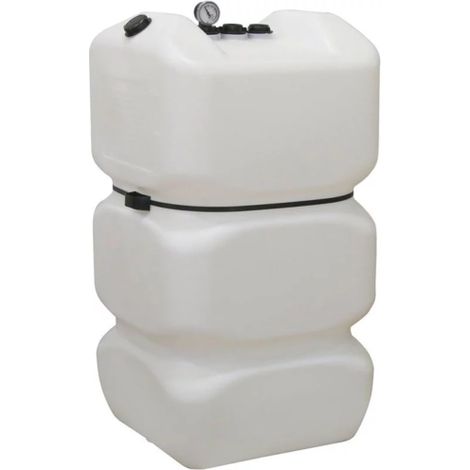 Cuve de stockage AdBlue 600L simple paroi PEHD – Résistante aux conditions extérieures – Jauge incluse pour suivi niveau – Dimensions 735x735x1347mm – Schutz