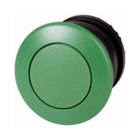 Bouton-poussoir ' coup de poing ' vert à accrochage EATON M22S-DRP-G (1/2)