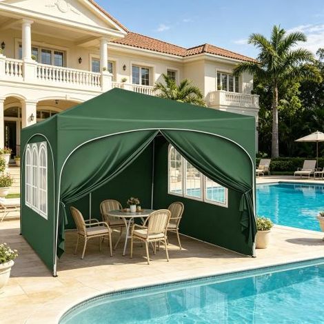 Tentes pour fêtes, tente extérieure, tente de toit avec sac de transport, protection solaire instantanée (tente seule) sur place (1/5)