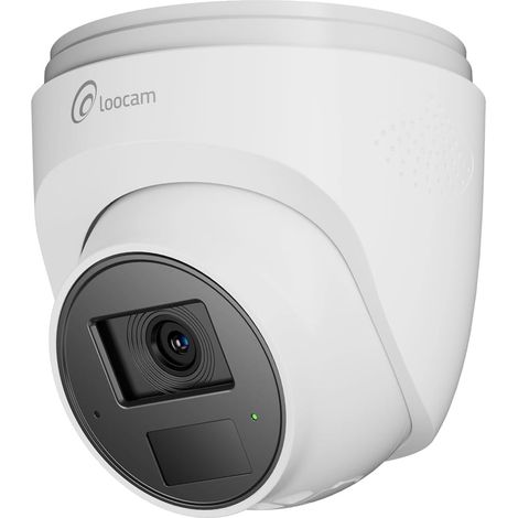 Caméra Surveillance Extérieure PoE Dôme Détection Personne/Véhicule Caméra IP Etanche IP66 Vision Nocturne 30m Surveillance 24/7 (1/5)