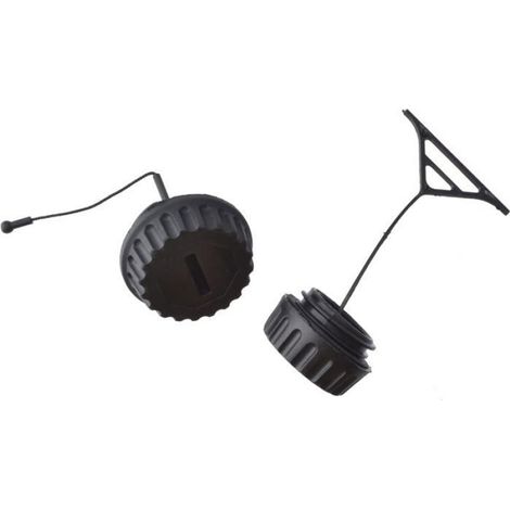 Bouchon Reservoir Carburant Et Huile - Pour Tronconneuse MS290 MS310 MS390 029 039 044 046 050 051 064 066 076 084 088 - 2 Pièces (1/5)