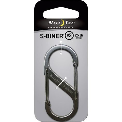 NITE Ize NI-SB3-03-11 Karabiner  S-Biner Gr. 3  67 mm x 29 mm  1 St. (1/5)
