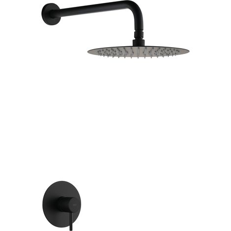 IMEX SRM039/NG MONZA-TIVOLI Grifo Monomando Para Ducha 1 Vía Negro - ref: SRM039/NG