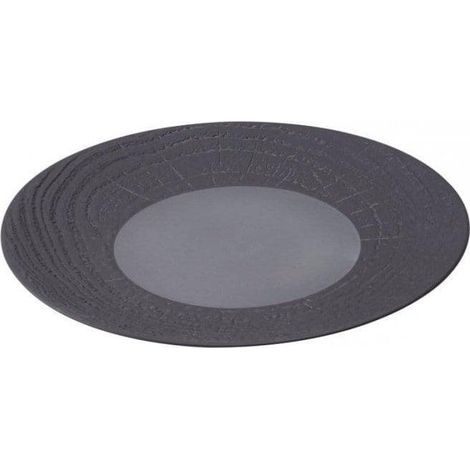 Revol Arborescence Plato de Porcelana Negro 28 cm
