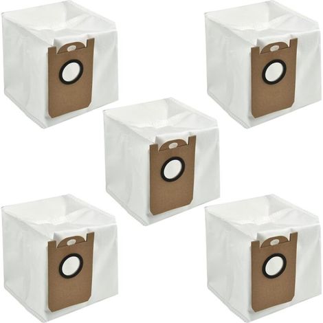 YMYNY Aspirateur sac jetable pour robot laser Ultenic T10 Lot de 5