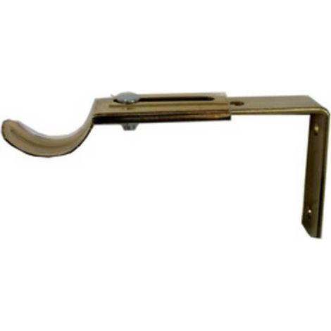 6 x BL SUPPORTO P/BASTONE CENTRALE OTTONATO 12/16 CM