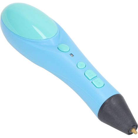 Stylo d'impression 3D : Stylo 3D créatif à vitesse réglable, nouveau stylo intelligent pour graffiti haute température avec consommables PLA (1/5)