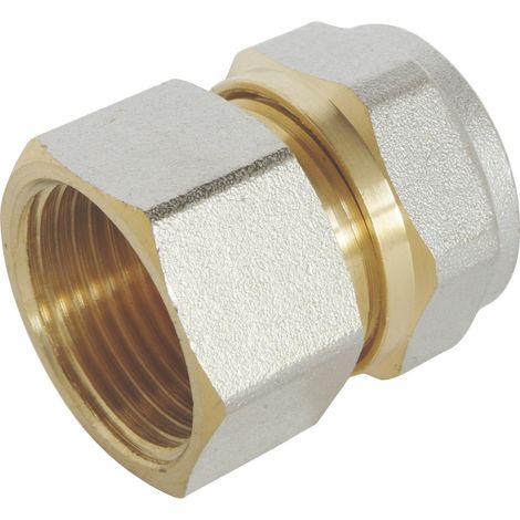 Raccord droit à visser pour tube Multicouche Ø20-F20/27 (1/4)
