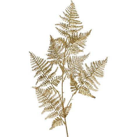 Ramo decorativo color oro per decorazioni e composizioni di fiori h 87 cm (1/3)