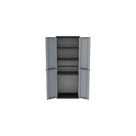 ARMADIO ALTO 4 RIPIANI E 2 ANTE SERIE JLINE 268 cm.68x37x164h TERRY