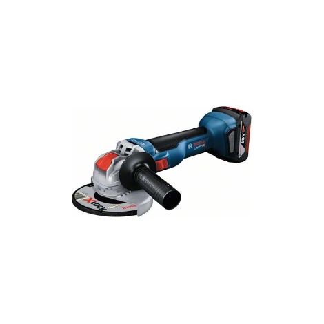 Bosch Professional X-LOCK GWX 18V-10 Winkelschleifer - 2 Batterien 5,0Ah + Ladegerät GAL 1880 + L-BOXX (1/5)