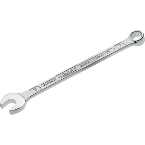 Hazet 600N-7 Chiave combinata Misura (metrica) 7 mm (1/4)