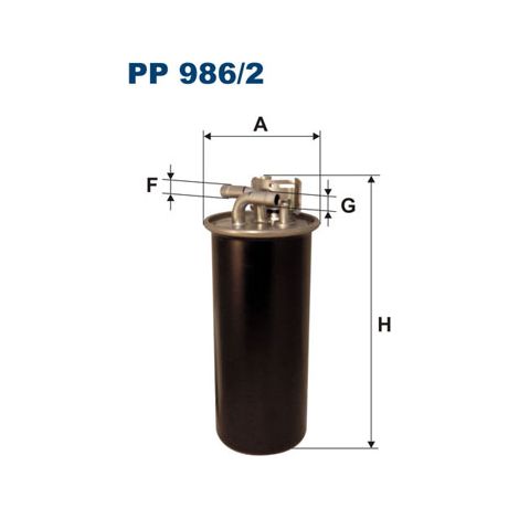 Kraftstofffilter PP986/2 Filtron