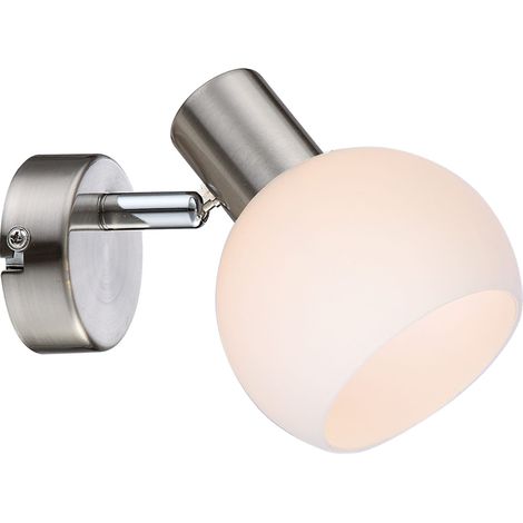 Applique murale Candellux Mauro argent RGB E14 13cm