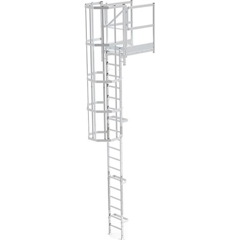 Scala a gabbia - Altezza raggiungibile 4.70 a 5.00m - CS50-CPSH-100