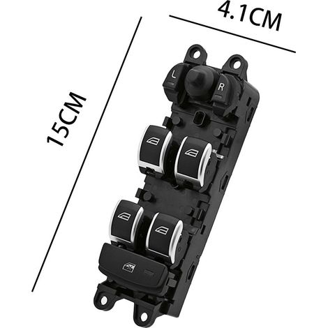 31415675 is suitable for the master switch of the power window regulator in Volvo S60 cars (models 17-21). (1/4)